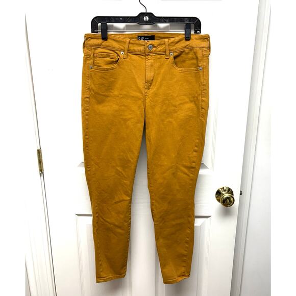 Gap Universal Leggings, Butterscotch Brown, Honey Gold, Mid Rise, Size 10 or 30 - Picture 1 of 3